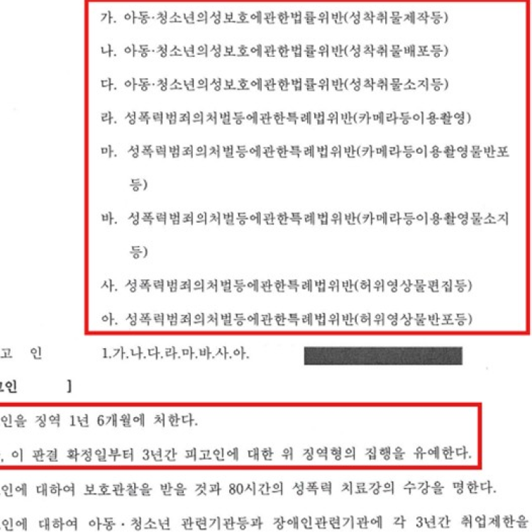 딥페이크 집행유예 - 청소년성범죄변호사
